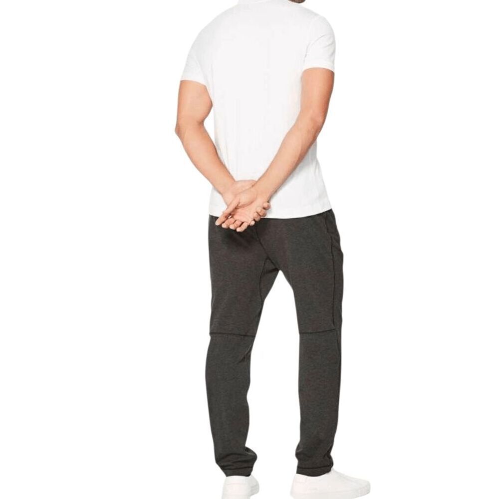 LULULEMON ATHLETICA Cross Cut Pant In Heathered Black Size XL